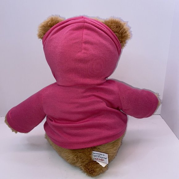 Macy's Pink Ribbon Bear by GUND - Picture 8 of 9